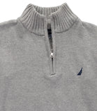 Nautica Boys 8-20 Quarter Zip Pullover Sweater