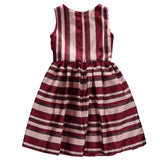 Bonnie Jean Girls 7-16 Stripe Holiday Dress with Cardigan
