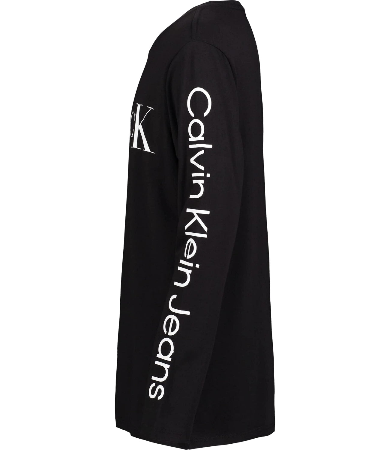 Calvin Klein Boys 4-7 Long Sleeve Logo T-shirt