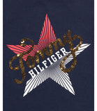 Tommy Hilfiger Girls 7-16 Short Sleeve Flip Sequin T-Shirt