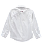 Tommy Hilfiger Boys 8-20 Panel Logo Long Sleeve Woven Button Up Shirt