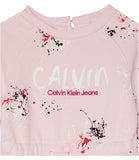 Calvin Klein Girls 12-24 Months Floral Knit Dress