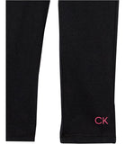 Calvin Klein Girls 4-6X Check Woven Legging Set