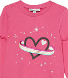 Kids Headquarters Girls 2T-4T Rainbow Heart Legging Set