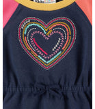 Kids Headquarters Girls 12-24 Months Heart Raglan Legging Set