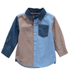 Tommy Hilfiger Boys 0-9 Months Colorblock Woven Pant Set