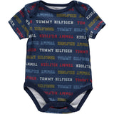Tommy Hilfiger Boys 12-24 Months 3-Piece Bodysuit Pant Set