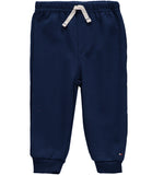 Tommy Hilfiger Boys 0-9 Months Colorblock Zip Front Jogger Set