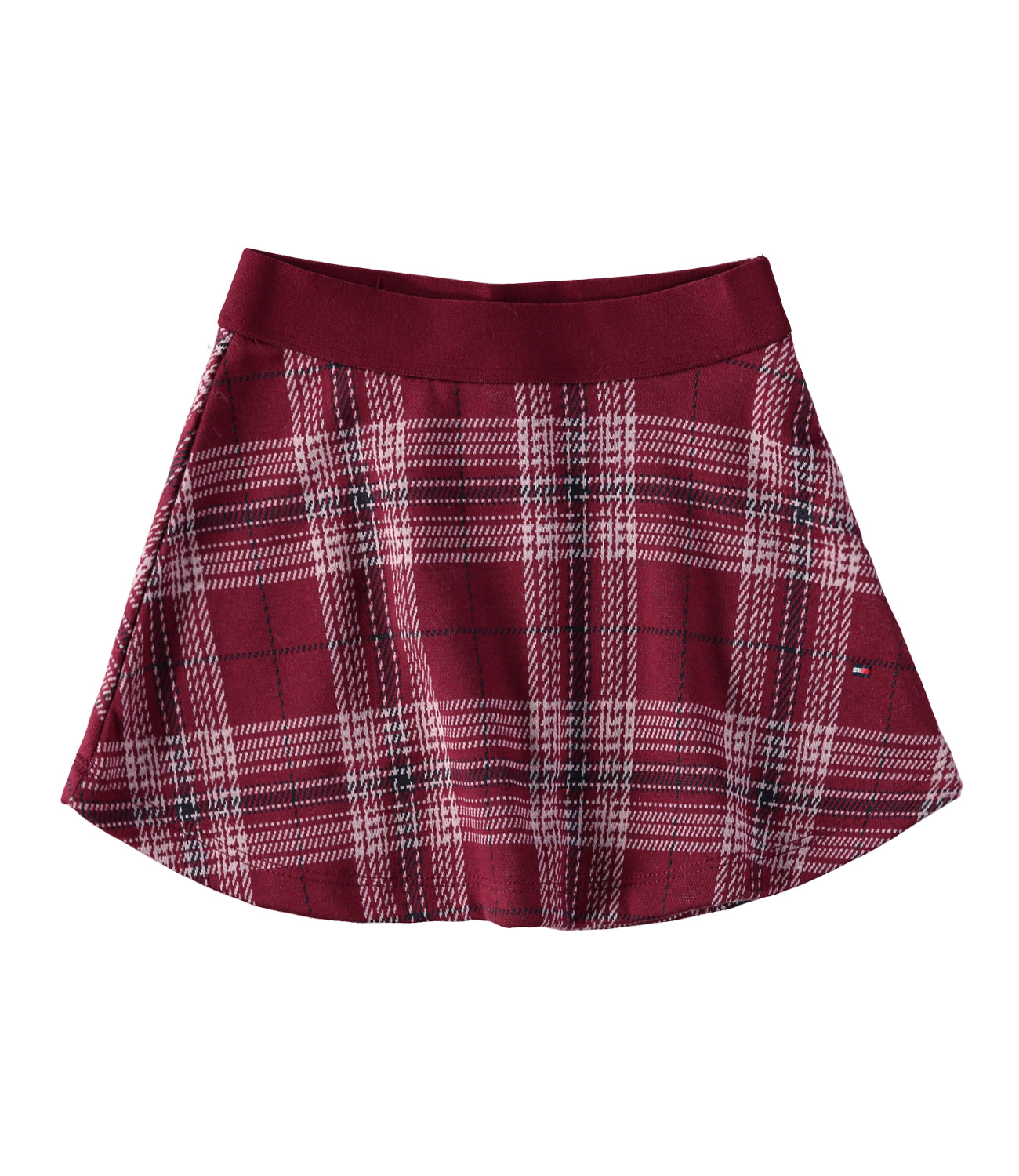 Tommy Hilfiger Girls 2T-4T Faux Fur Plaid Skirt Set