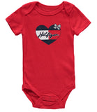 Tommy Hilfiger Girls 0-9 Months Short Sleeve 4-Pack Bodysuit