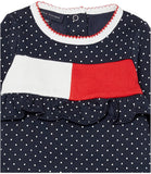 Tommy Hilfiger Girls 0-9 Months 2-Piece Logo Pant Set