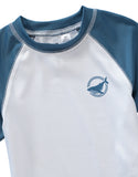 KIMU Boys 2T-4T Whale 2-Piece Rashguard Set