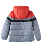 London Fog Boys 8-20 Striped Puffer Jacket