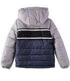 London Fog Boys 8-20 Weather Resistant Puffer Jacket with Hat