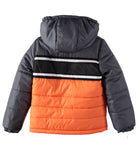 London Fog Boys 8-20 Weather Resistant Puffer Jacket with Hat