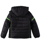 London Fog Boys 8-20 Weather Resistant Puffer Jacket with Hat