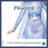 Disney Frozen Elsa Fashion Doll with Long Blonde Hair & Blue Outfit Inspired by Frozen 2