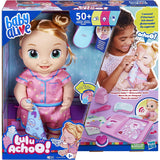 Baby Alive Lulu Achoo Doll, 12-Inch Interactive Doctor Play Toy with Lights, Sounds, Movements and T