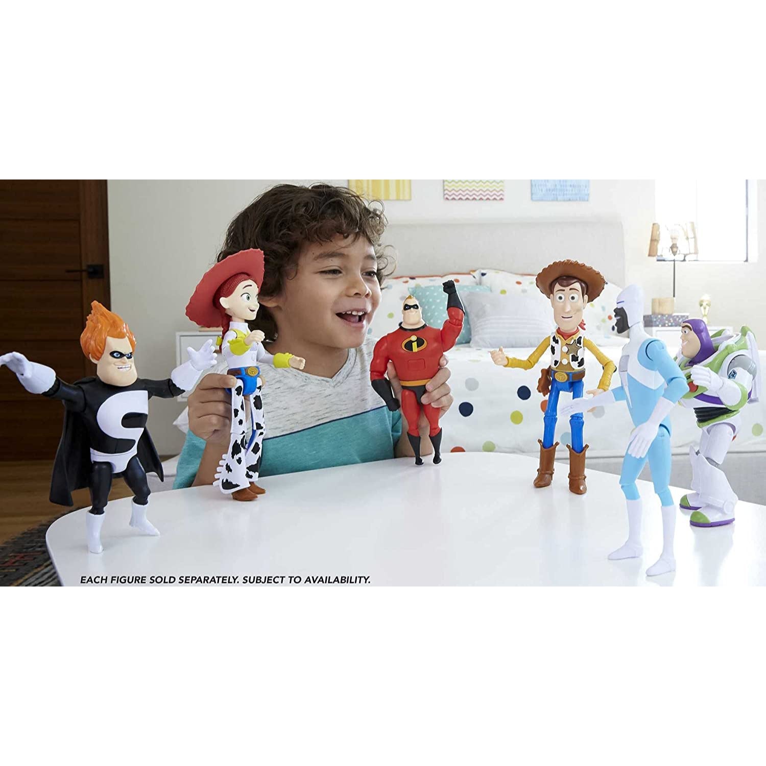 Disney store Toy Story 4 Interactive Talking Buzz Lightyear + Woody Figure