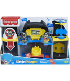 Fisher-Price Little People DC Super Friends Batcave, Batman playset with figures