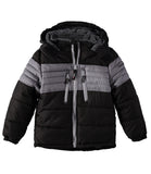 London Fog Boys 8-20 Stripe Puffer Jacket