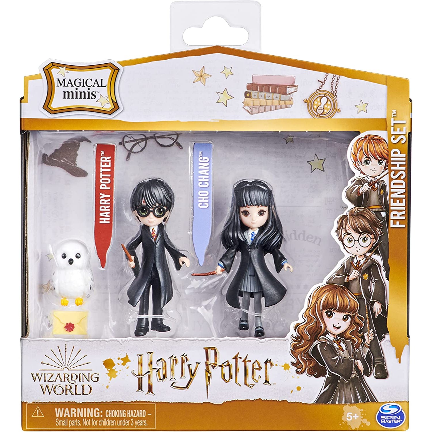 Wizarding World Harry Potter, Magical Minis, Hogsmeade Students Gift Set  avec 10 figurines