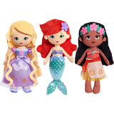 Just Play Disney Princess So Sweet Princess Rapunzel, 12.5 Inch Plush with Blonde Hair, Tangled