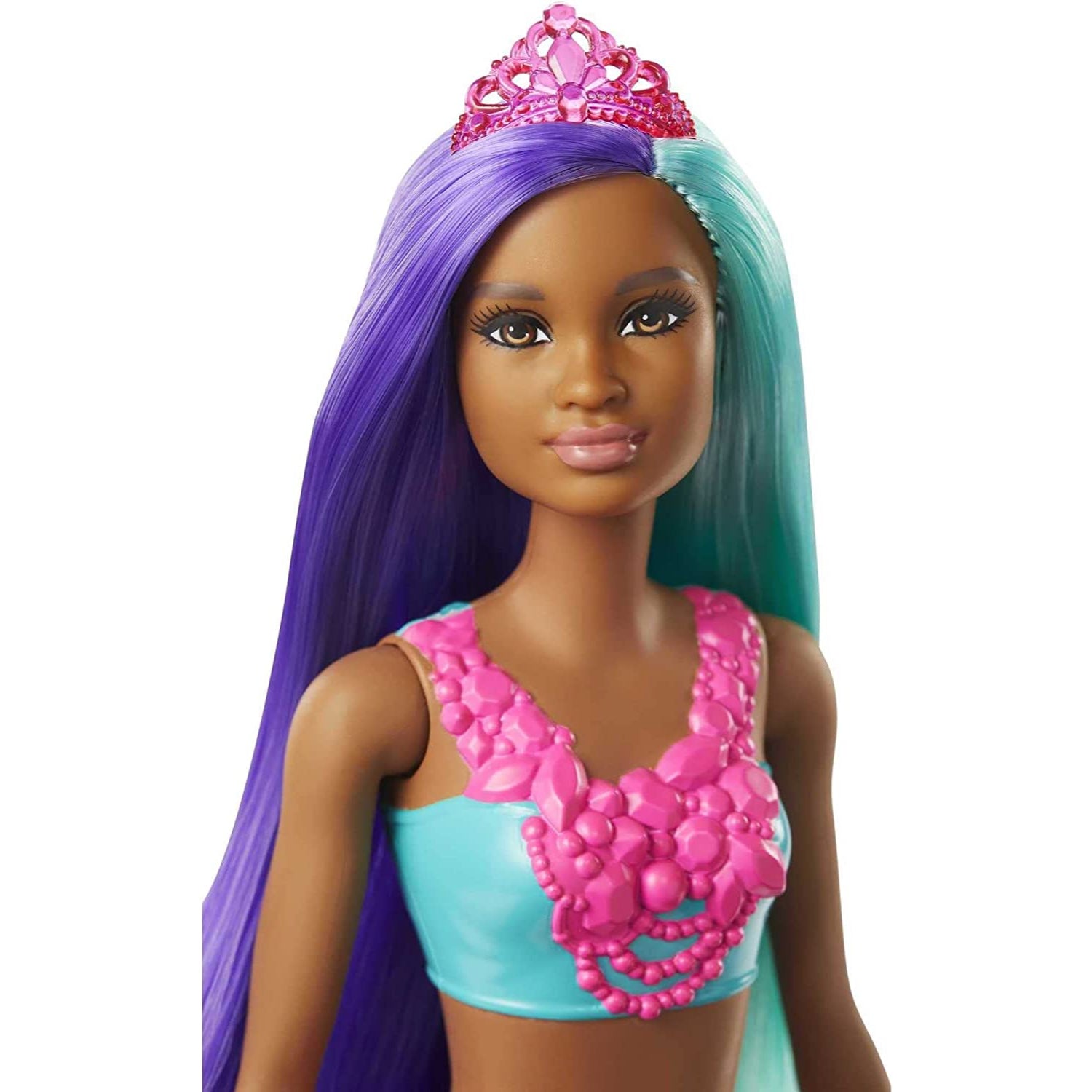 Barbie Dreamtopia Princess Doll, 12-Inch, Brunette with Pink