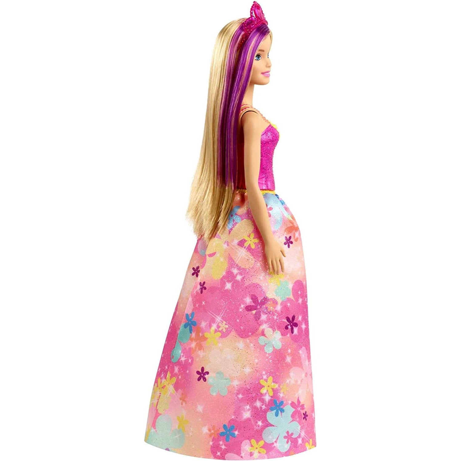 Barbie Dreamtopia Princess Doll, 12-Inch, Brunette with Pink