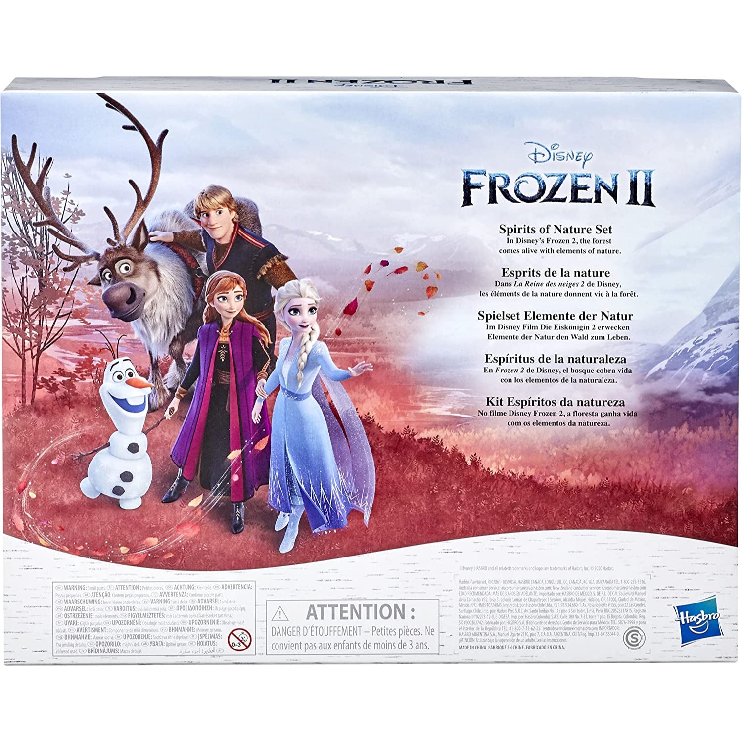 Hasbro Disney Frozen II: Spirits of Nature Set