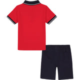 Tommy Hilfiger Boys 0-9 Months 2-Piece Polo Short Set