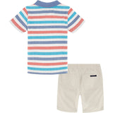 Nautica Boys 12-24 Months Polo Short Set