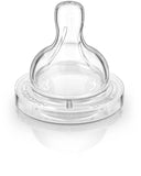 Avent 2 Pack Classic Medium Flow Nipple, 3M+