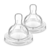 Avent 2 Pack Classic Variable Flow Nipple, 3M +