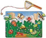Melissa and Doug Magnetic Wooden Bug-Catching Puzzle Game (10 pcs)
