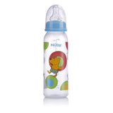 Nuby Printed Non Drip Standard Bottle, Colors May Vary, 2 Count