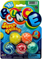 Ja-Ru Swirl Bounce Balls 5-Pack – S&D Kids