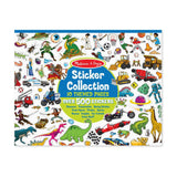 Melissa and Doug Sticker Collection Book: 500+ Stickers - Dinosaurs, Vehicles, Space, and More