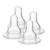 Evenflo Classic Silicone Nipples, Medium Flow (3-6 months) 4 Pack