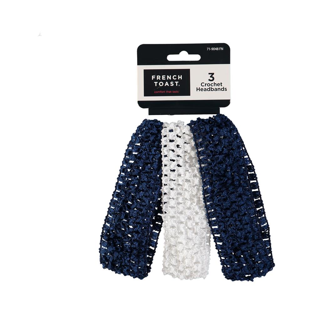 French Toast Girls 3-Pack Crochet Headbands