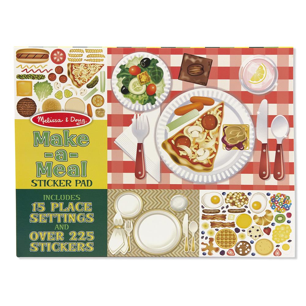 Melissa and Doug Make-A-Meal Sticker Pad
