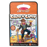 Melissa and Doug On The Go Color-N-Carry Adventure Theme Pages