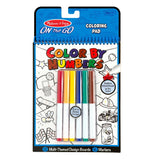 Melissa and Doug On-the-Go Color By Numbers Book