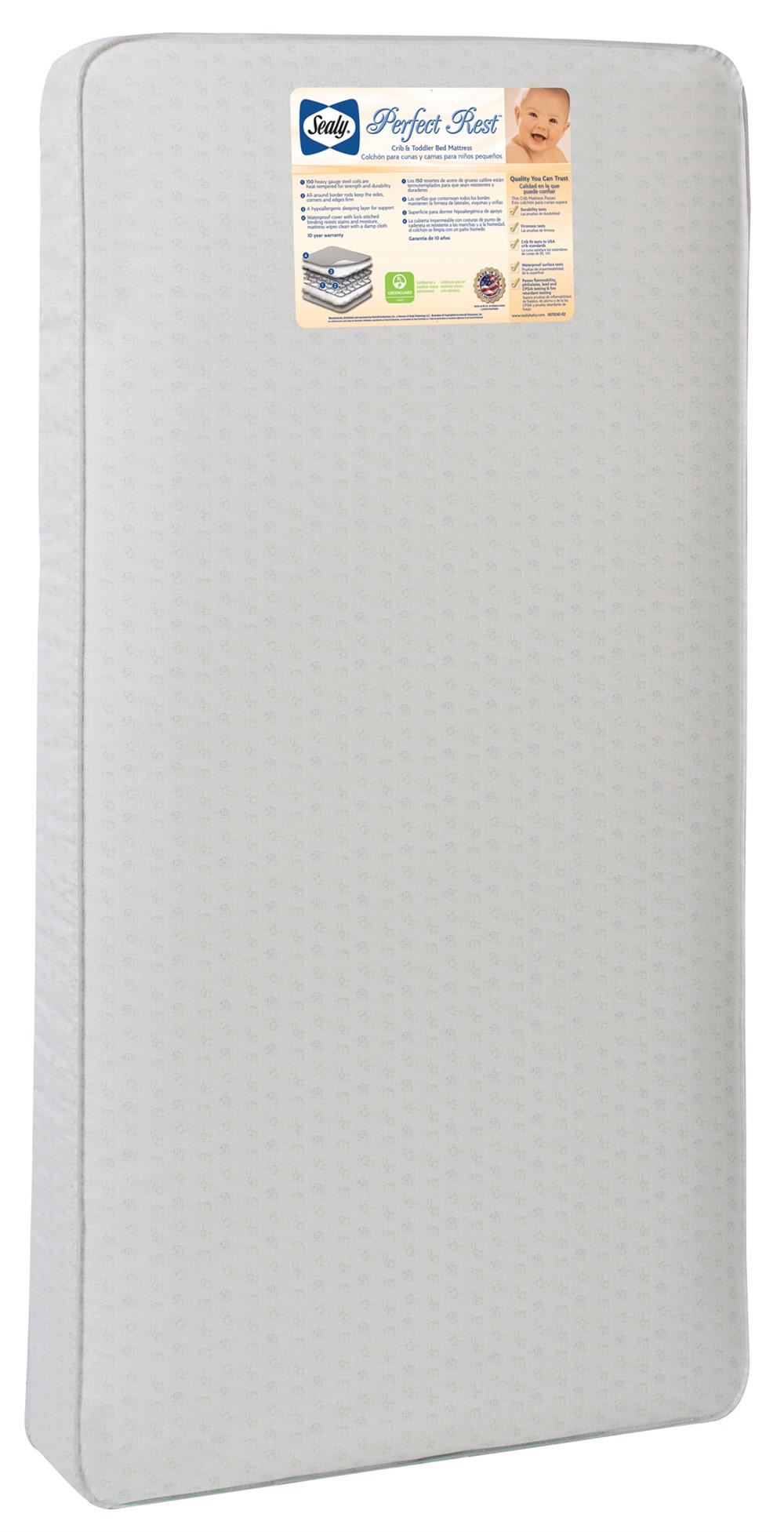 Toddler Beds Sealy Perfect Rest Crib Mattress Sealy® EverLite