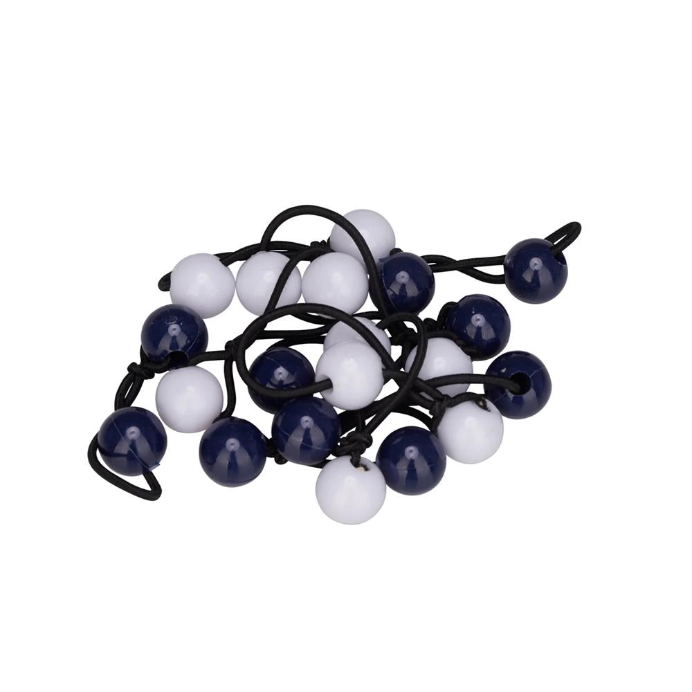French Toast 16mm Ball Ponytail Holders, 10 Pack