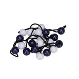 French Toast 16mm Ball Ponytail Holders, 10 Pack