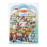 Melissa & Doug Puffy Sticker Activity Book: Pirates - 51 Reusable Stickers