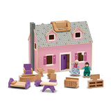 Melissa and Doug Fold & Go Mini Dollhouse