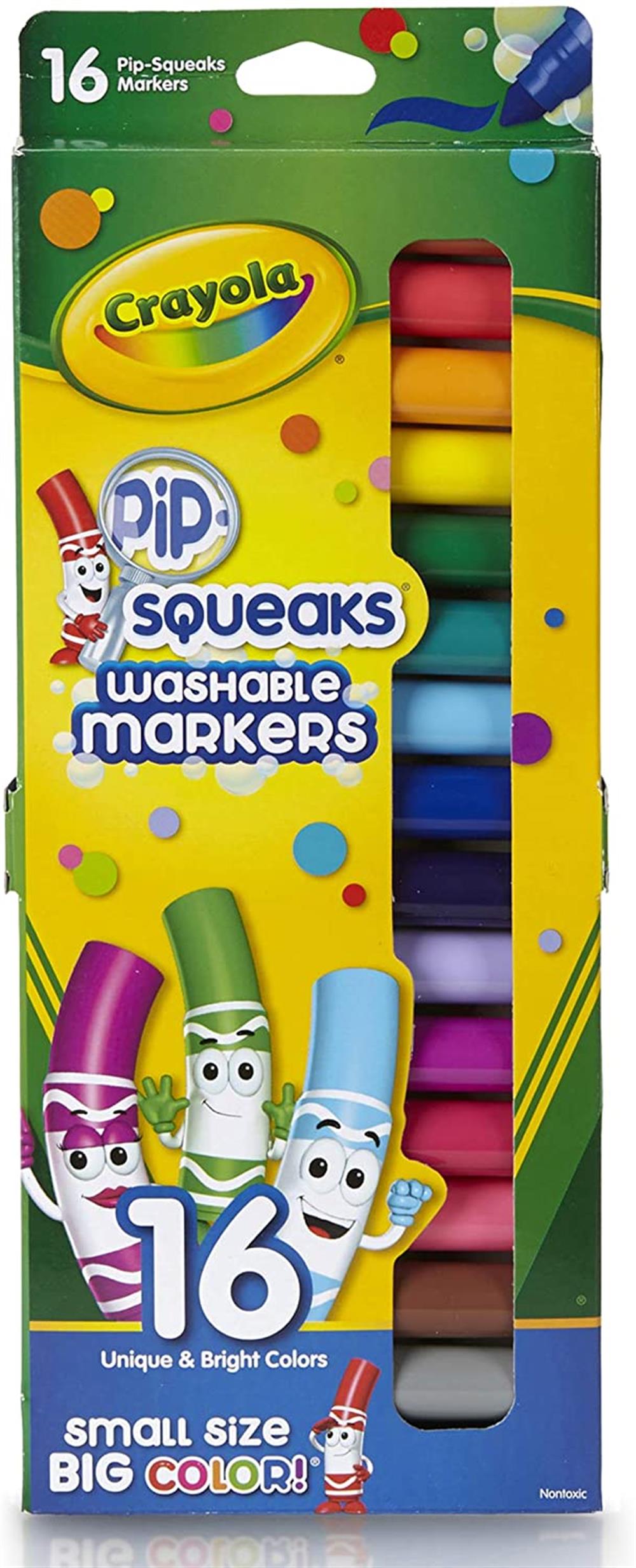 16 Count Pip Squeaks Skinnies, Crayola.com