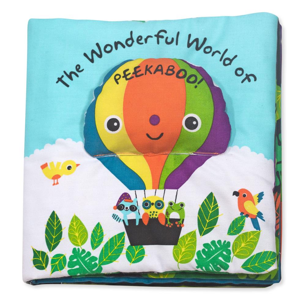 Melissa and Doug Soft Activity Book - The Wonderful World of Peekaboo!